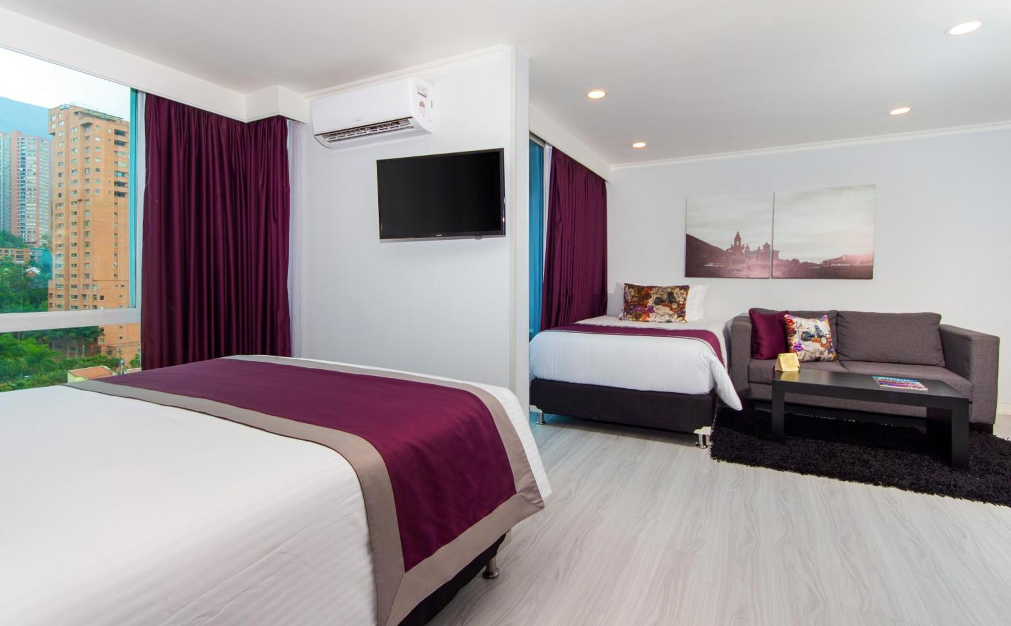 The Morgana Poblado Suites Hotel メデジン 部屋 写真