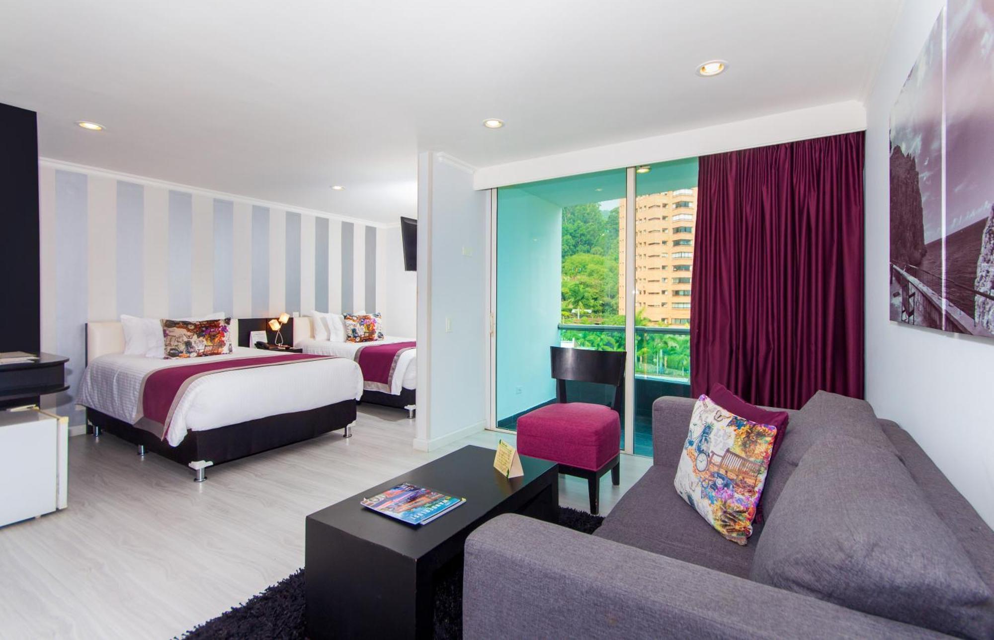 The Morgana Poblado Suites Hotel メデジン エクステリア 写真