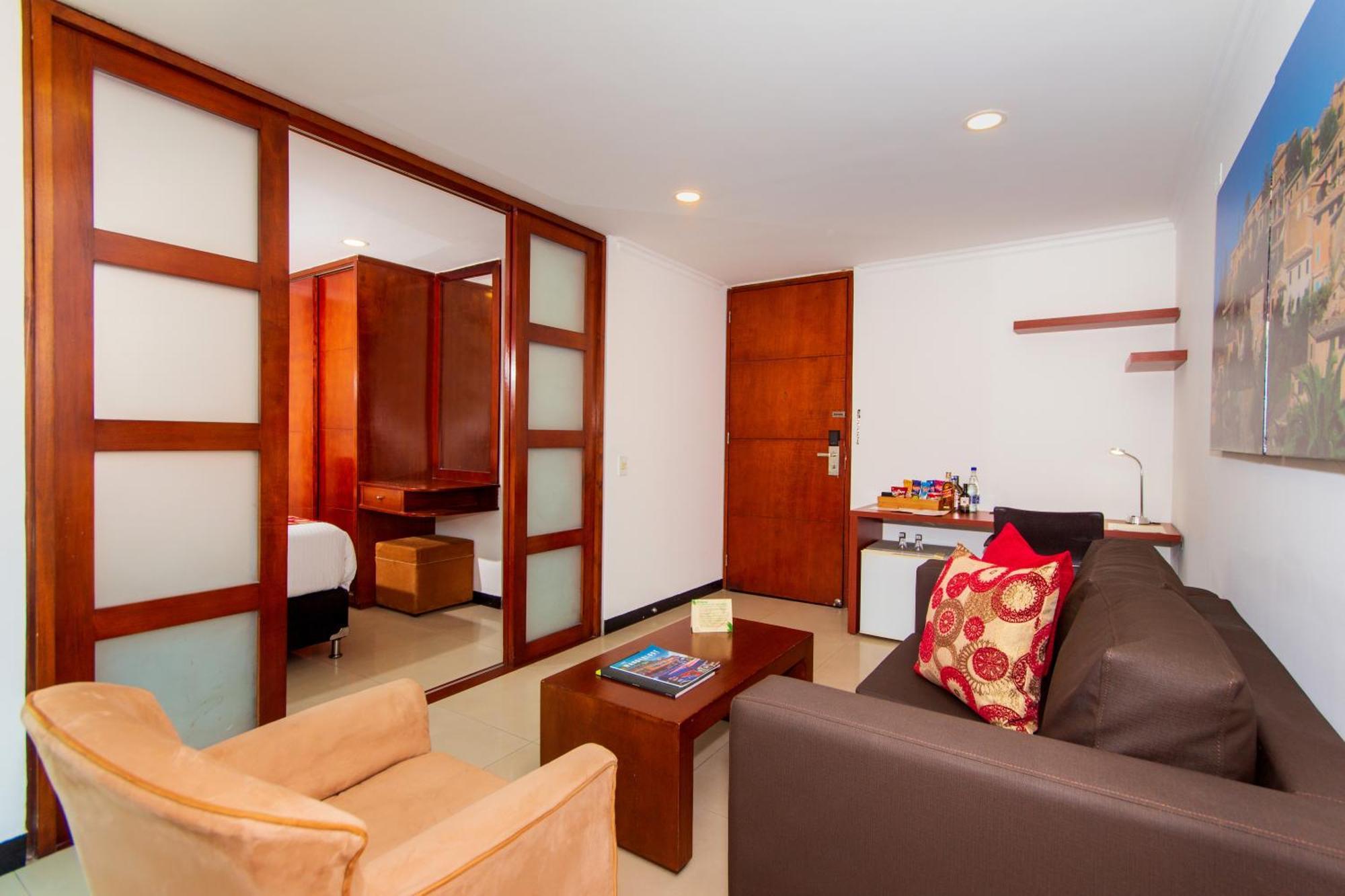 The Morgana Poblado Suites Hotel メデジン 部屋 写真